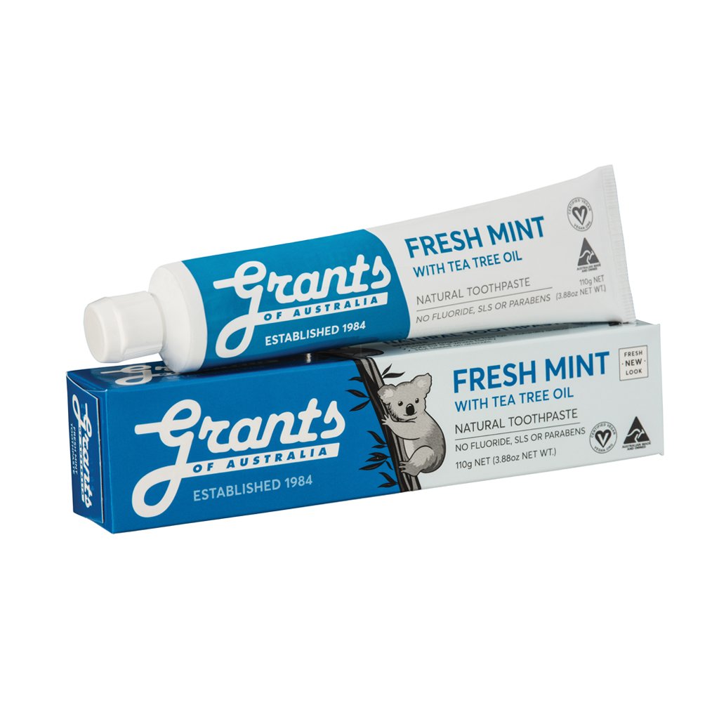 Grants Natural Toothpaste Fresh Mint (110g)